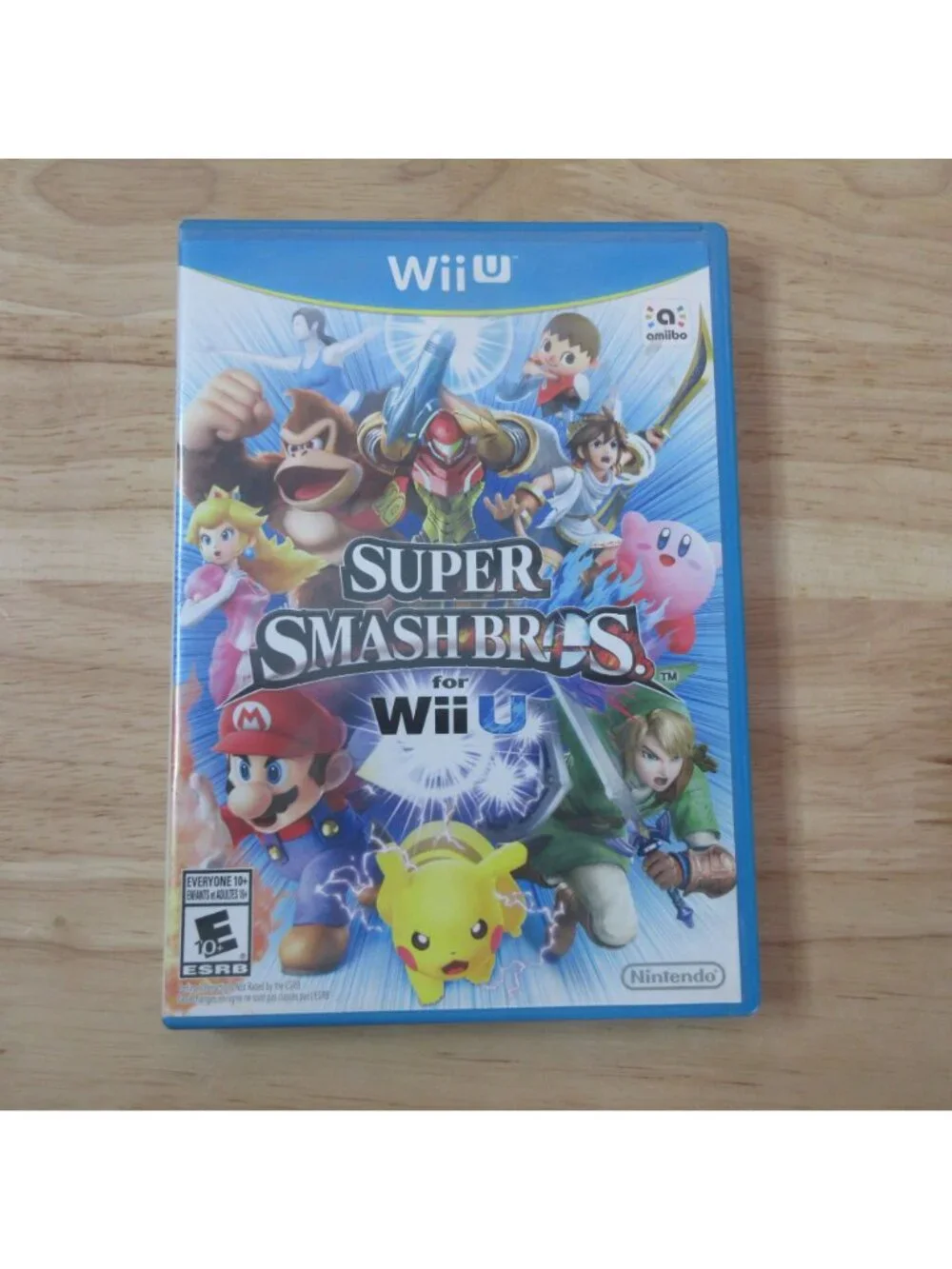 Super Smash Bros. For Nintendo Wii U Complete with Manual